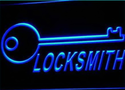Locksmith Keys Display Lock